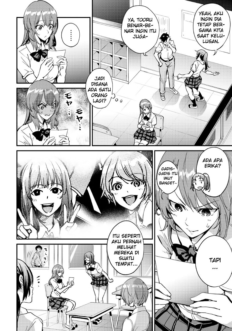 B Group no Shounen X Chapter 14 Bahasa Indonesia